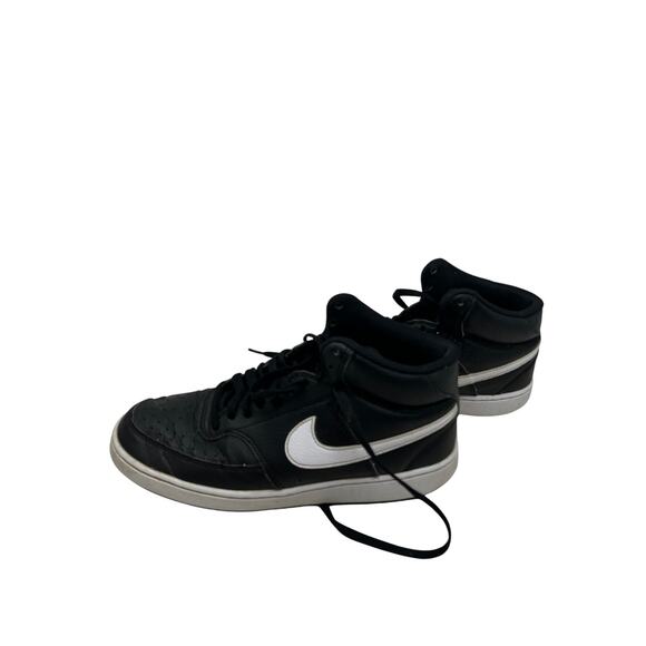 Nike Court Vision Mid Next Nature Black White Mens 8.5 - Picture 2 of 7